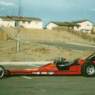 Red Dragster