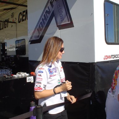 Ashley Force Autograph