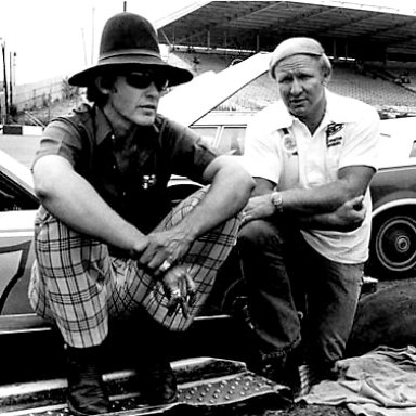 Richard Petty & cale Yarborough