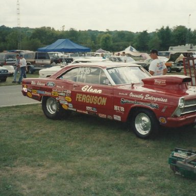 drag racing rockinham and bristol 405