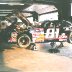 MIKE KASCH ON KENNY WALLACE CAR 6-18-95 -30