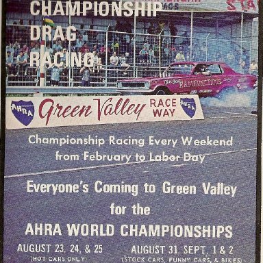 GREEN VALLEY RACEWAY