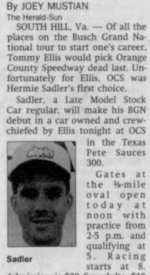 1992 Rougemont Texas Pete 300 preview.png