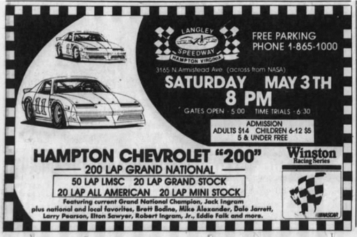 1986 Langley Hampton 200.png