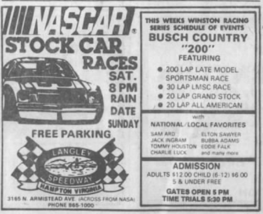 1984 Langley Busch 200 ad.png