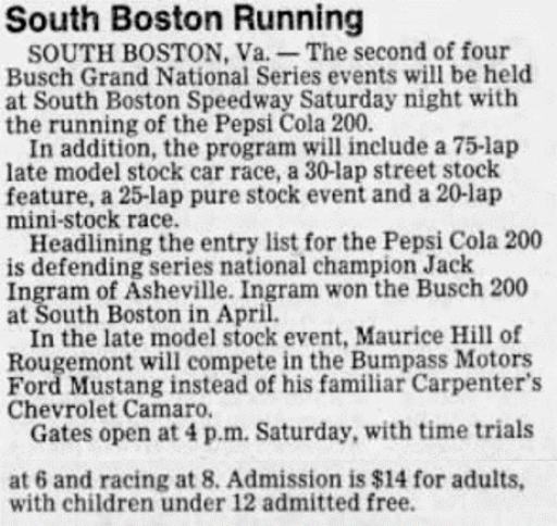 1986 South Boston Pepsi 200 preview.png