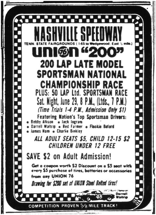 1974 Nashville Union 76 ad 062974TN.png