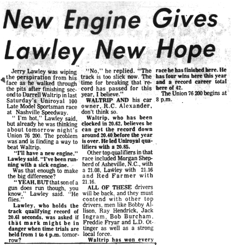 1974 Nashville Union 76 Lawley 062874TN.png