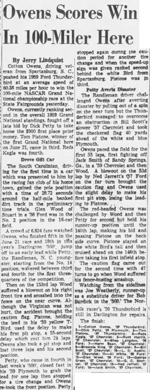 1959 Richmond Cotton 091459RichmondTimesDispatch.png