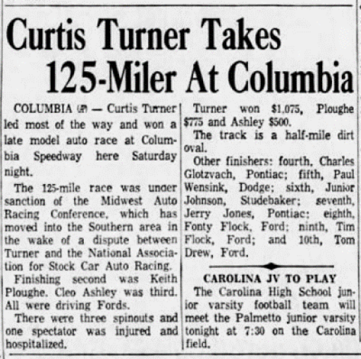 1961 Columbia MARC Curtis Turner 103061GreenvilleNews.png