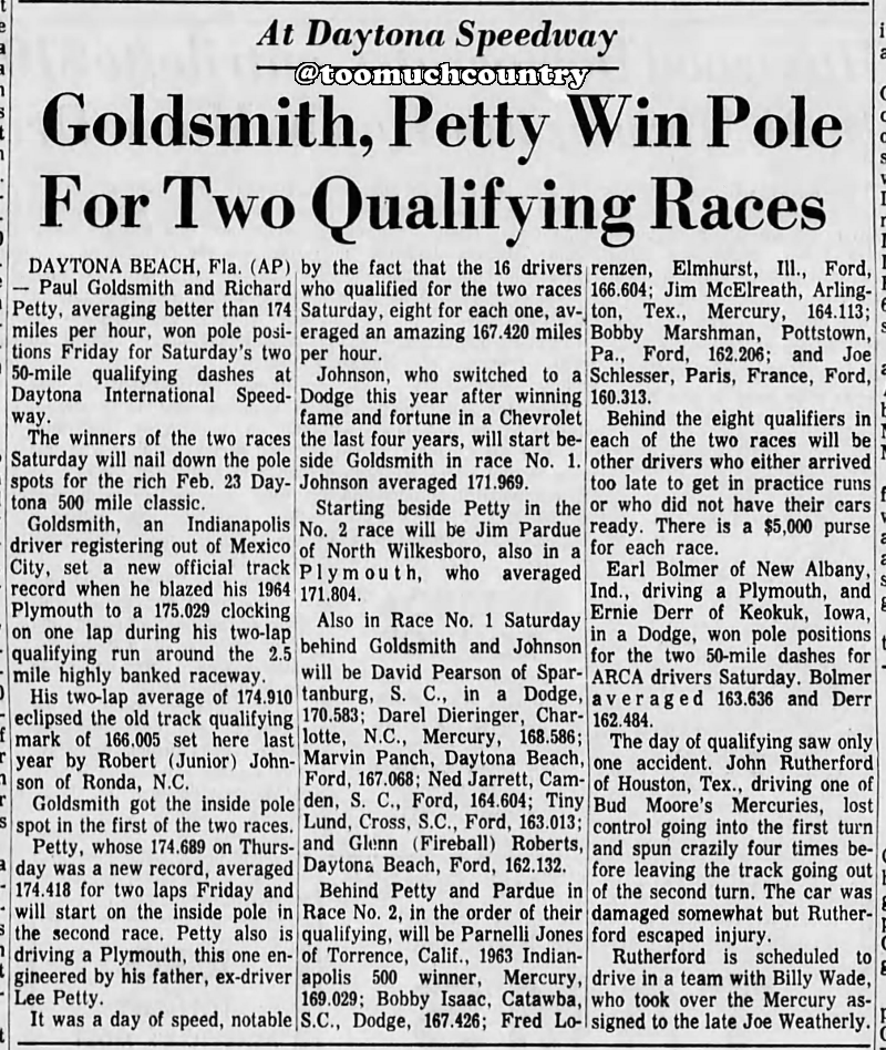 1964 Daytona qualifying 020864Asheville_Citizen_Times.png