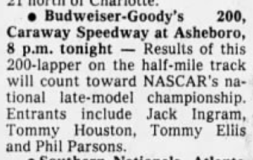 1982 Caraway Bud 200 Busch preview.png