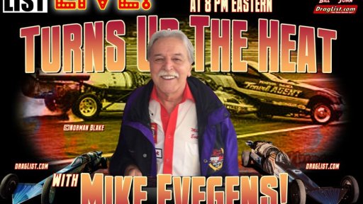 Draglist Live with Michael Evegens