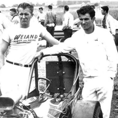 Art Malone -Don Garlits -Posed-car 1960