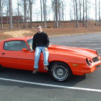 Cale and his car