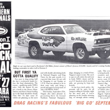 Niagara Pro Stock Ad Duster