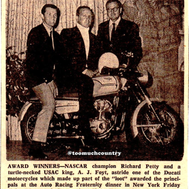 1968 Auto Racing Fraternity Dinner