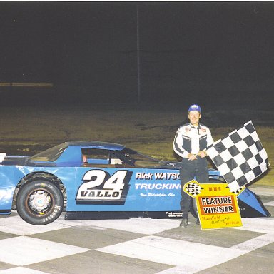 Feature Win (#277) Mansfield Speedway Clash for Cash ,50 Lap, Oct 31, 1999
