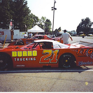 2001, Columbus Motor Speedway Pits