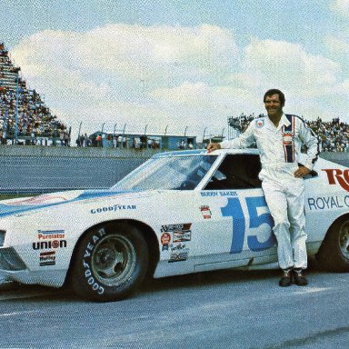 Buddy Baker/Bud Moore 1972 Ford  Gran Torino Sport