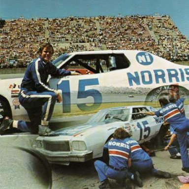 Buddy Baker/Bud Moore  1974 Ford Torino