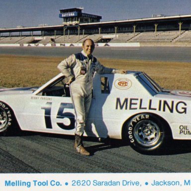 Benny Parsons/Bud Moore 1982 Ford Thunderbird