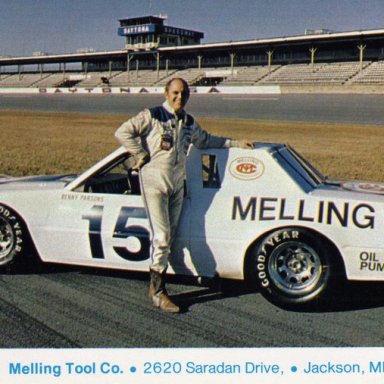 Benny Parsons/Bud Moore 1982 Ford Thunderbird