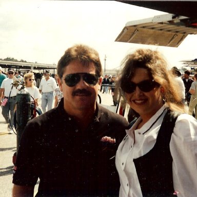 Terry Labonte and Stacie