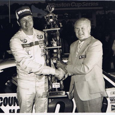 Sam Ard in Victory Lane