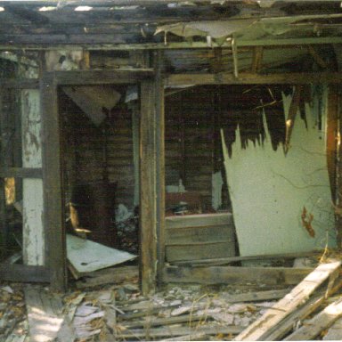 Ticket office at Occoneechee circa 1988