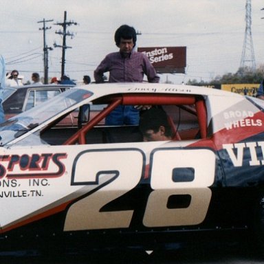Davey Allison Pits Nashville 1987