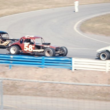 Gary Iulg, Merv Treichler & Ed Ortiz at Lancaster 1971