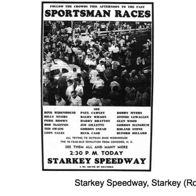 Bob Mcginnis- Starkey Speedway