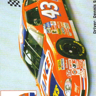 1997 #43 Dennis Setzer Lance Snacks