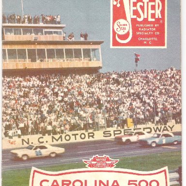 1967 Carolina 500
