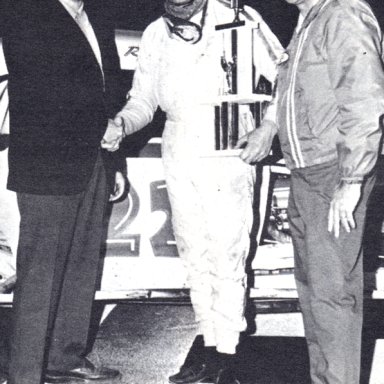 Bill Rafter 1969  Won The Pocono  Qual  Fredricksen Kratz