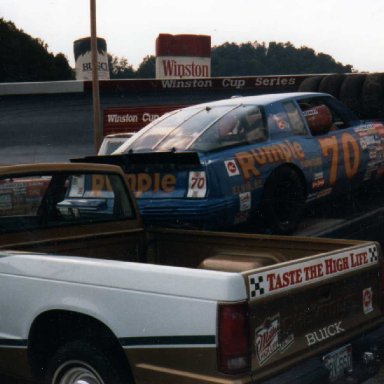 JD Mcduffie Car at Bristol