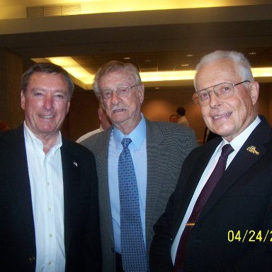 Johnny Rutherford, Ray Fox and Mel Kenyon
