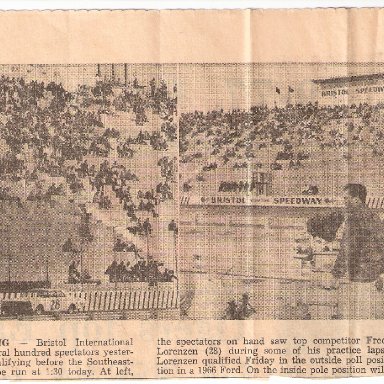 Bristol Newspaper Clipping