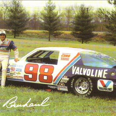 1986 #98 Ron Bouchard Valvoline