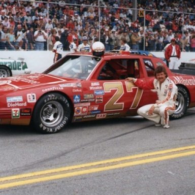 Tim Richmond-27-Bobby Allison-22-Ricky Rudd-88
