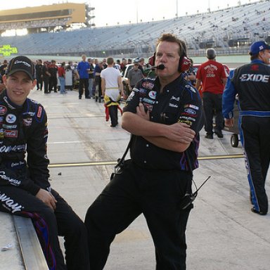 Mike Beam Keeping his eye on Colin Braun