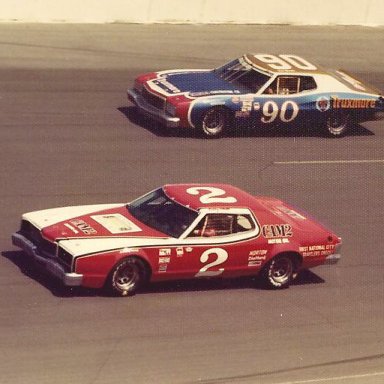 90 DICK BROOKS 2 BOBBY ALLISON 1976