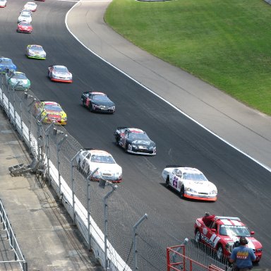 Pace Lap at "The Rock"