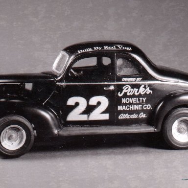 Raymond Parks #22 driven by Red Byron.