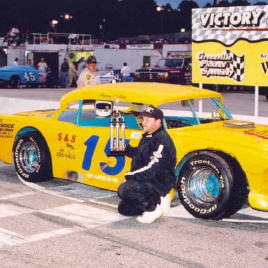Perry at G P Victory Circle