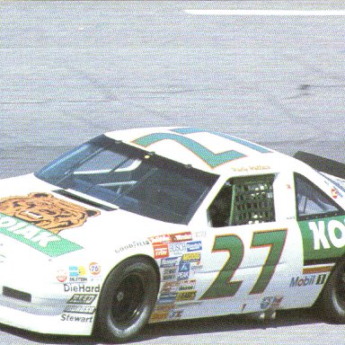 1988 #27 Rusty Wallace Kodiak