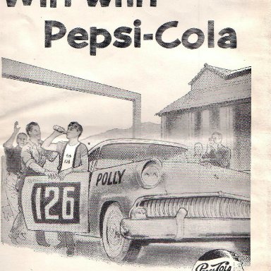 NASCAR Illustrated Magazine Pepsi Ad Proof Sheet