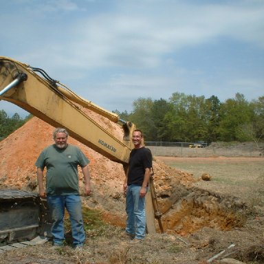 Rusty Dawson and Roy/Columbia Speedway Cleanup