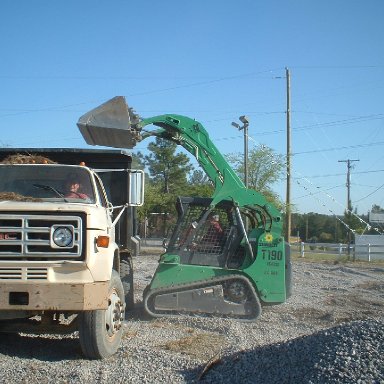 Loading and transporting Gravel/Columbia Speedway